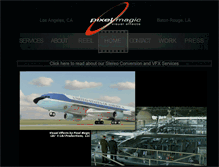 Tablet Screenshot of pixelmagicfx.com